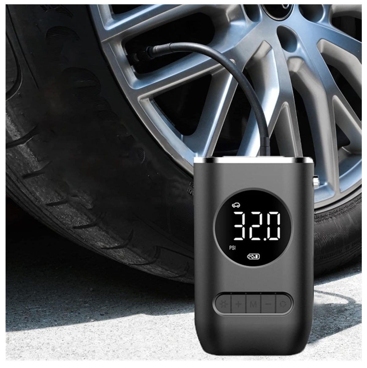 Miniatura 6 de Compresor Inflador Llantas Recargable